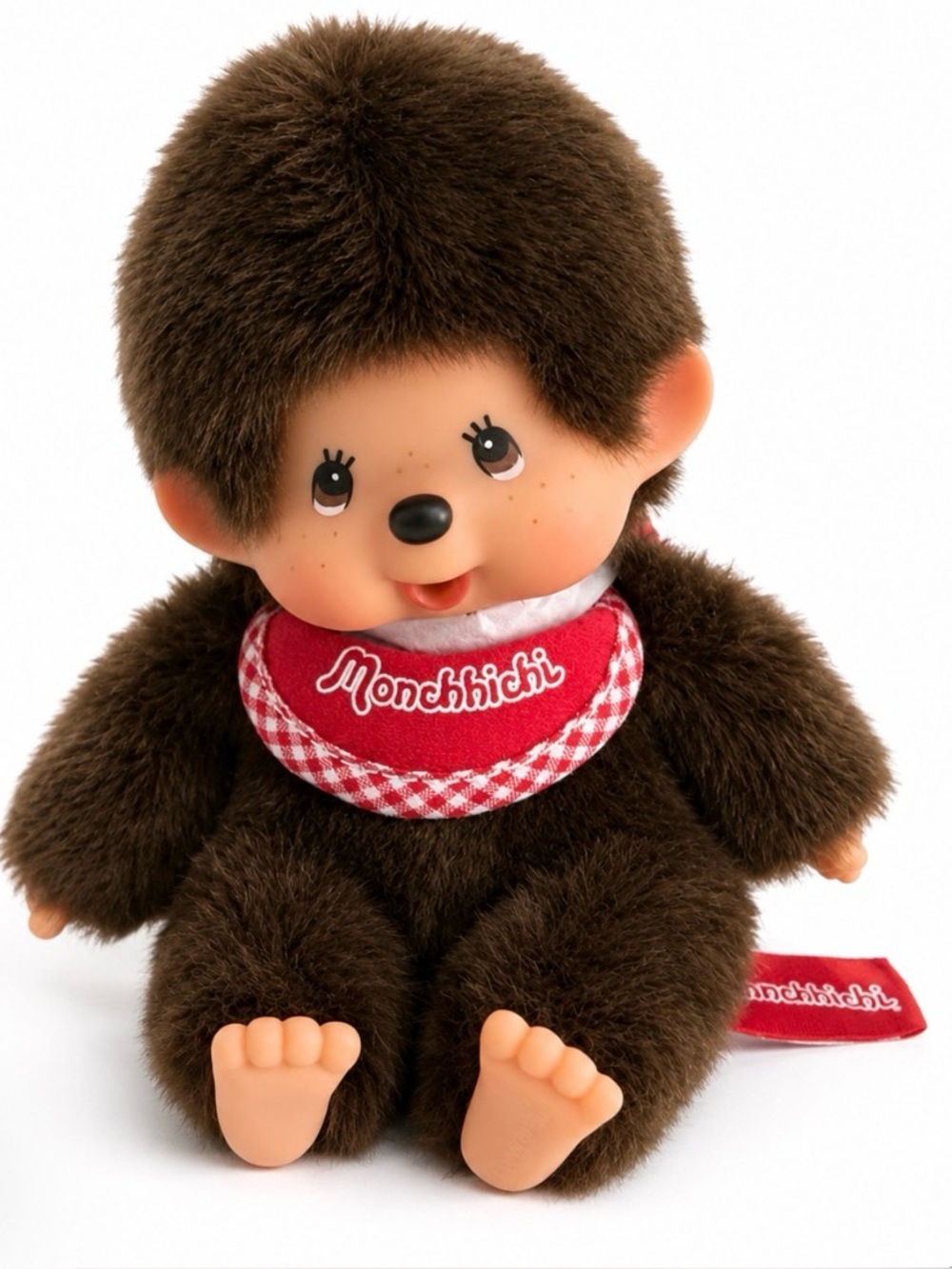 Sekiguchi Monchhichi Brown Plush Toy